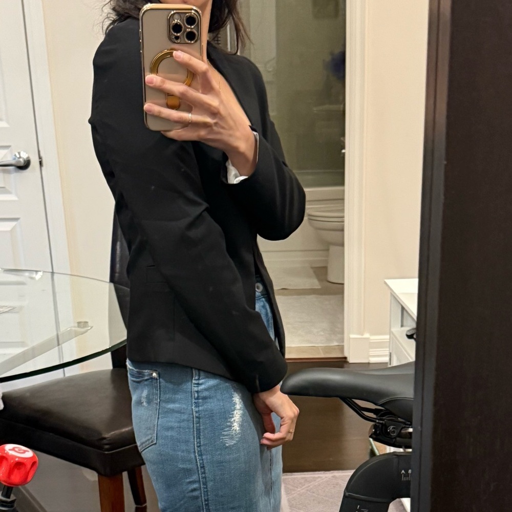 H&M Black Women's Blazer size 4 - Picture 5 of 5